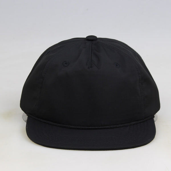 MK555 Black Vintage Blank Classic Rope Hats Com