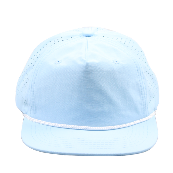 Shenxiu Outdoor Light Blue Perforated Rope Hats