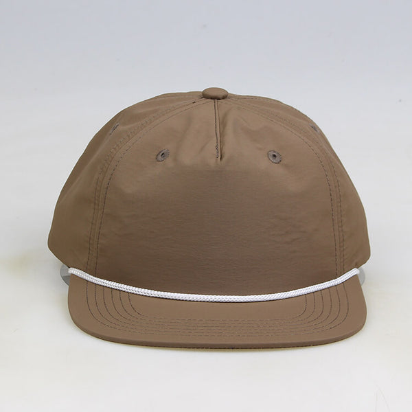 MK724 Men's Brown Blank Rope Hats Snapback Blankhats