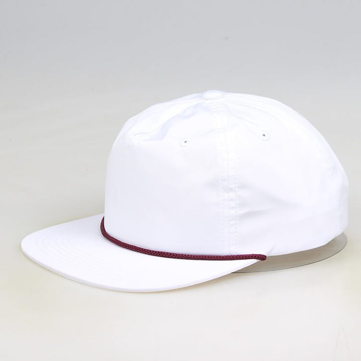 MK111 Marron and White Blank Rope Hats - Shenxiucaps