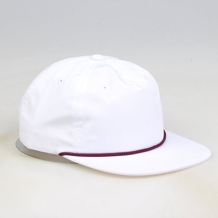 MK111 Marron and White Blank Rope Hats - Shenxiucaps