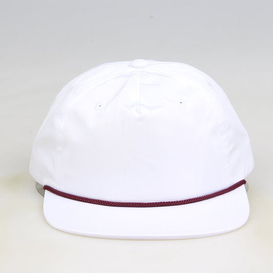 MK111 Marron and White Blank Rope Hats - Shenxiucaps