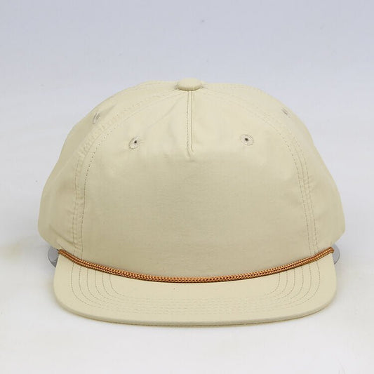 MK1113 Khaki Blank Plain Rope Hats Wholesale - Shenxiucaps