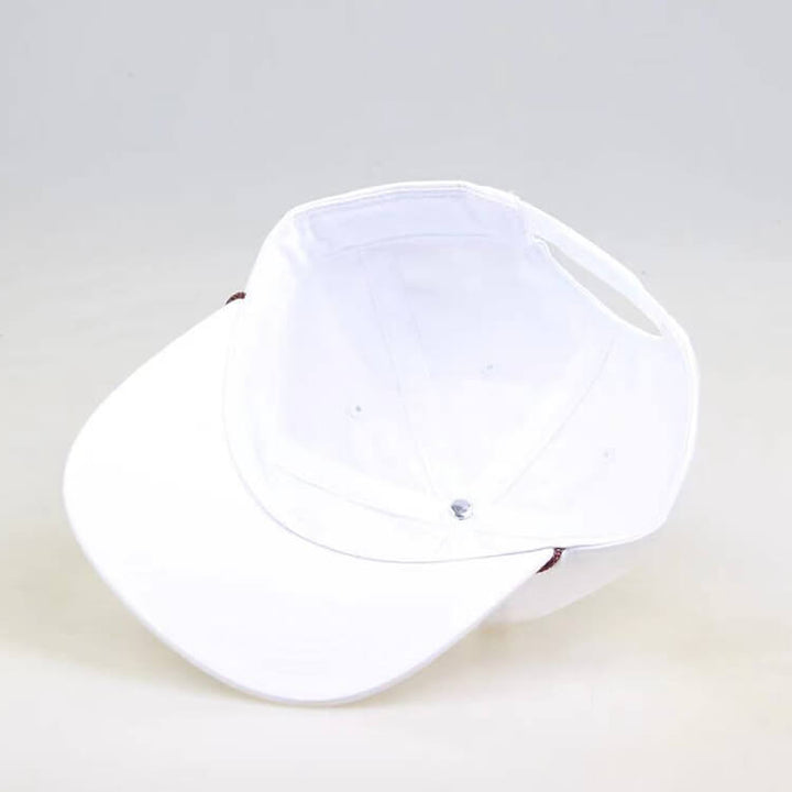 MK119 Cheap Classic Blank White Poly Rope Caps Near Me - Shenxiucaps