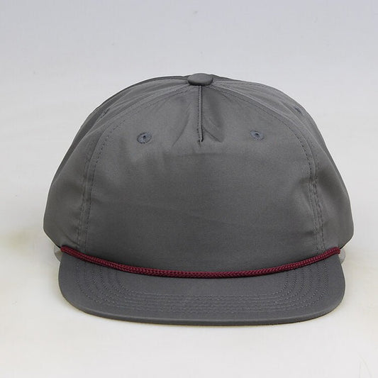 MK123 Dark Grey Blank Rope Style Hats .Com Wholesale - Shenxiucaps