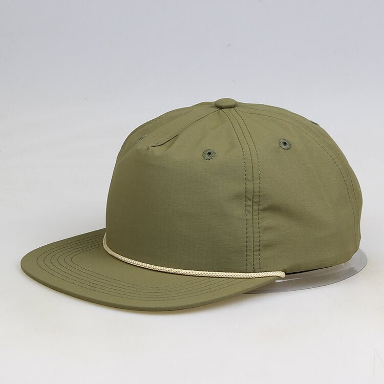 MK427 Retro Blank Unstructured Snapback Rope Hats Wholesale - Shenxiucaps