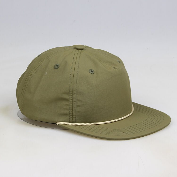 MK427 Retro Blank Unstructured Snapback Rope Hats Wholesale - Shenxiucaps