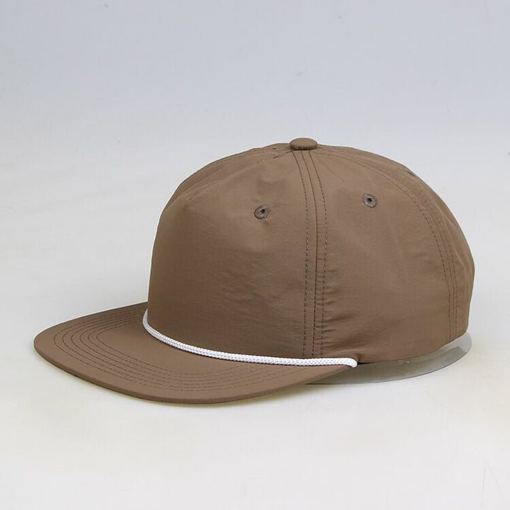 MK724 Men's Brown Blank Rope Hats Snapback Blankhats - Shenxiucaps