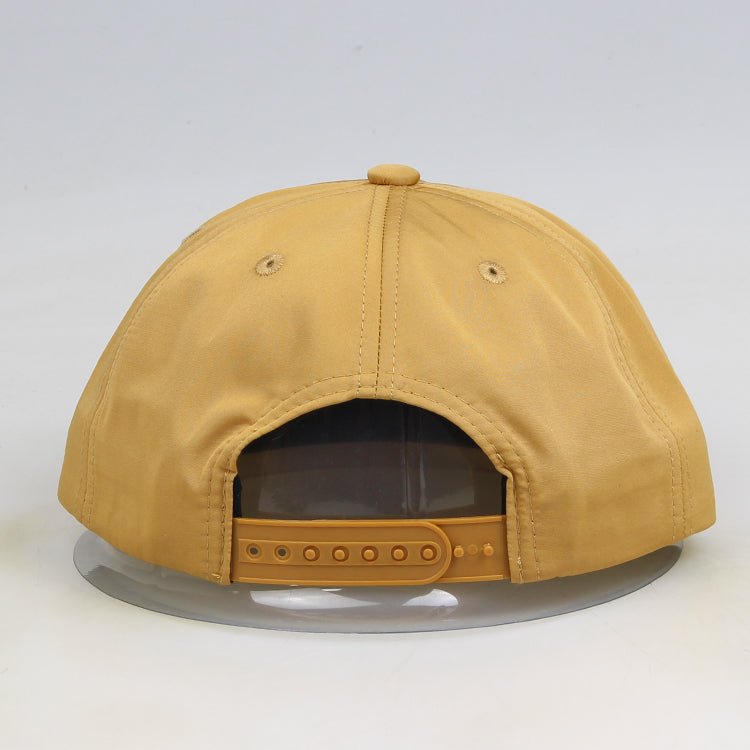 MK999 High Quality Outdoor 5 Panel Gold Blank Rope Hat - Shenxiucaps