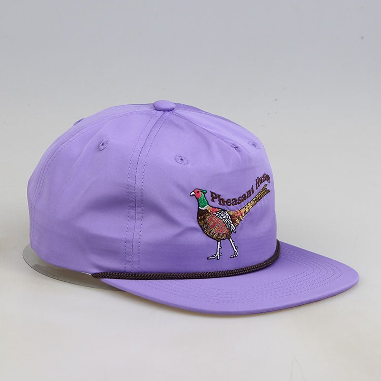 Shenxiucaps Purple Pheasant Hunter Rope Hat - Shenxiucaps